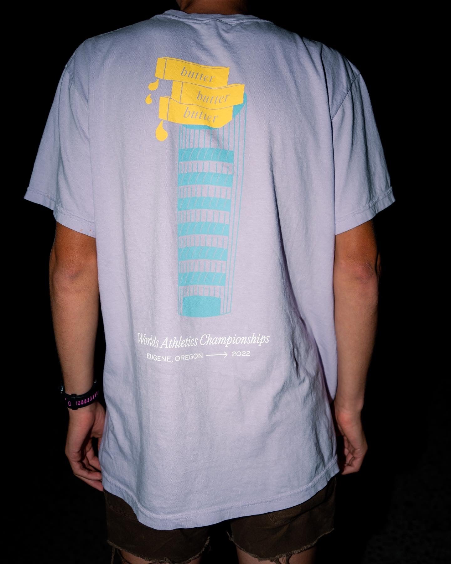 WORLD CHAMPS BUTTER TOWER T-SHIRT